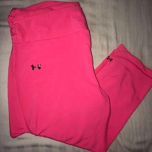 UA Breast Cancer Awareness Crop Pants